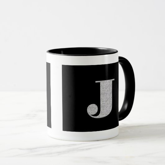 Monogram Letter J Mok (Voorkant rechts)