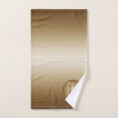 Monogram "Letter K" Bad Handdoek (Handdoek)