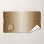 Monogram "Letter K" Bad Handdoek (Handdoek)