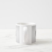 Monogram "Letter L" Espresso Kop (Achterkant)