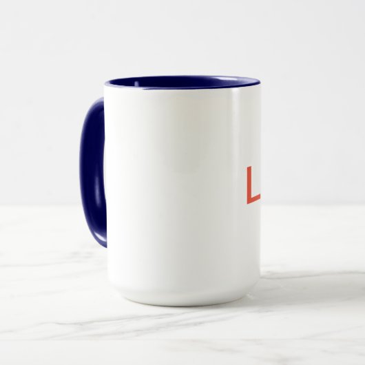 Monogram letter L mok (Voorkant links)