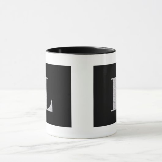 Monogram Letter L Mok (Midden)