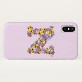Monogram letter N Case-Mate iPhone Case (Achterkant (horizontaal))