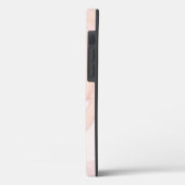 Monogram Letter O bloemenschrift Gouden Waterverf Case-Mate iPhone Case (Achterkant / Links)