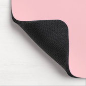 Monogram Letter Roze & Blauw Minimalistisch Muismat (Hoek)
