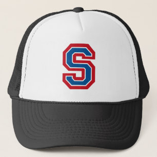 Monogram letter S Trucker Pet