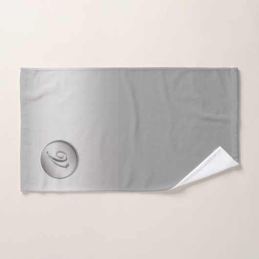 Monogram "Letter V" Bad Handdoek (Handdoek)
