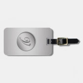 Monogram "Letter V" Bagagelabel (Voorkant horizontaal)