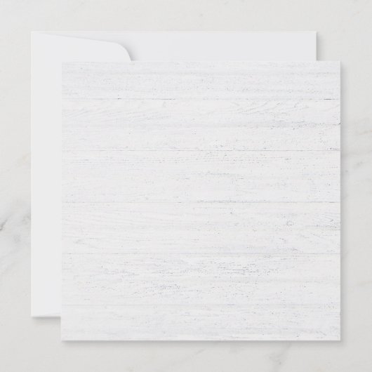 Monogram Letter X met familienaam Notitiekaartje (Achterkant)