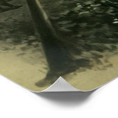 Monogram Letter X poster afdrukken (Hoek)