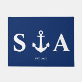Monogram Letters Anker Deurmat (Voorkant)