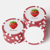 Monogram leuk aardbei kawaii poker chips (Opstapeling)