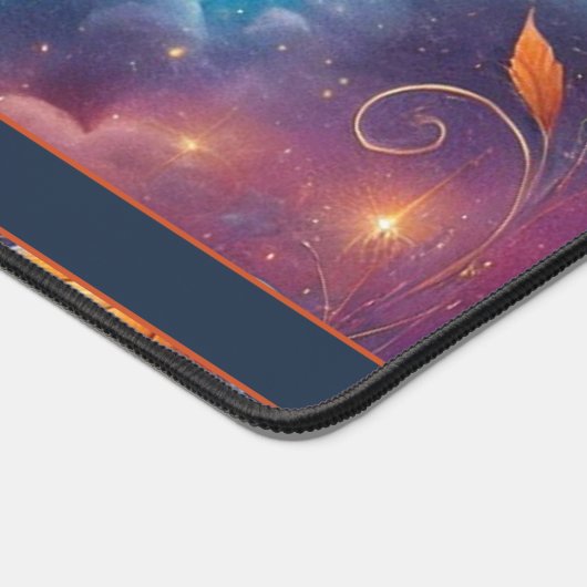 Monogram Levendig Christelijk Halloween Bijbelvers Bureaumat (Hoek)