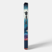 Monogram Levendig Christelijk Halloween Bijbelvers Case-Mate iPhone Case (Achterkant / Links)