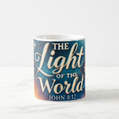 Monogram Levendig Christelijk Halloween Bijbelvers Koffiemok (Center)