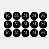 Monogram lichtmist labels (Vel)