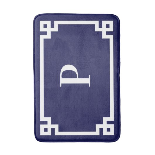 Monogram Lijst Badmat (Voorkant Verticaal)