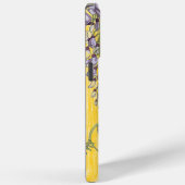 Monogram Lila en Geel  Wistria iphone Case-Mate iPhone Case (Achterkant / Rechts)