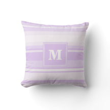 Monogram lila strepen