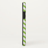 Monogram Lime Green Chevron Modern Case-Mate iPhone Case (Achterkant/rechts)