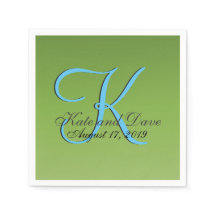 Monogram Lime Green Weddenschap