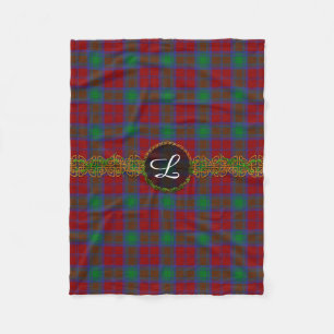 Monogram Lindsay Tartan Fleece Deken
