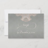 Monogram, Lint & Kant - Salie RSVP Kaartje (Voorkant)