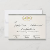 Monogram, Lint & Kant - Salie RSVP Kaartje (Achterkant)
