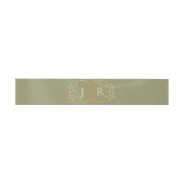 Monogram & Lint - Salie Uitnodigingen Wikkel (Vlak)