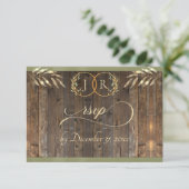Monogram & Lint - Ssge RSVP Kaartje (Staand voorkant)