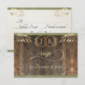 Monogram & Lint - Ssge RSVP Kaartje (Voorkant / Achterkant)