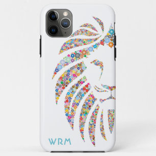 Monogram, Lion Afbeelding, kunstenaar Case-Mate iPhone Case