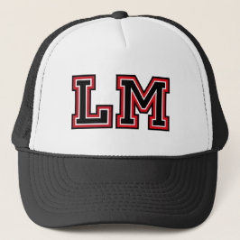 Monogram "LM" Trucker Pet