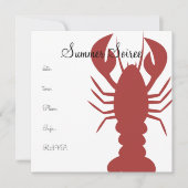 Monogram Lobster Kaart (Voorkant)