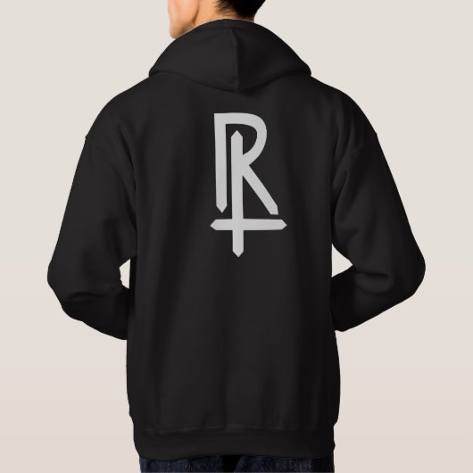 monogram logo combinatie van letters R en T Hoodie (Achterkant)