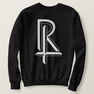 monogram logo combinatie van letters R en T Sweat Trui