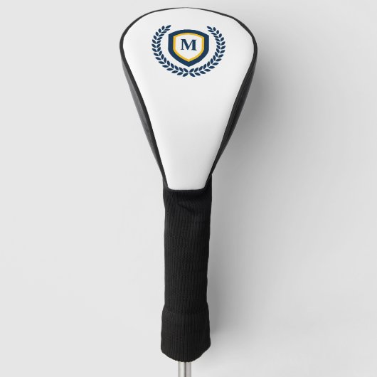 Monogram Logo Crest Golfheadcover (Voorkant)