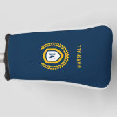 Monogram Logo Crest Golfheadcover (Voorkant)