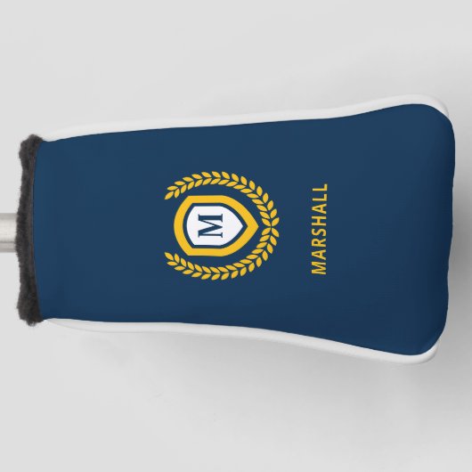 Monogram Logo Crest Golfheadcover (Voorkant)