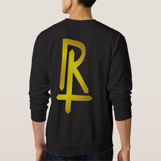 Monogram logo, letter R en T Trui (Achterkant)