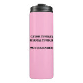 Monogram Logo Tumbler - Aangepaste thermische Mok (Voorkant)