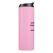 Monogram Logo Tumbler - Aangepaste thermische Mok (Gedraaid links)