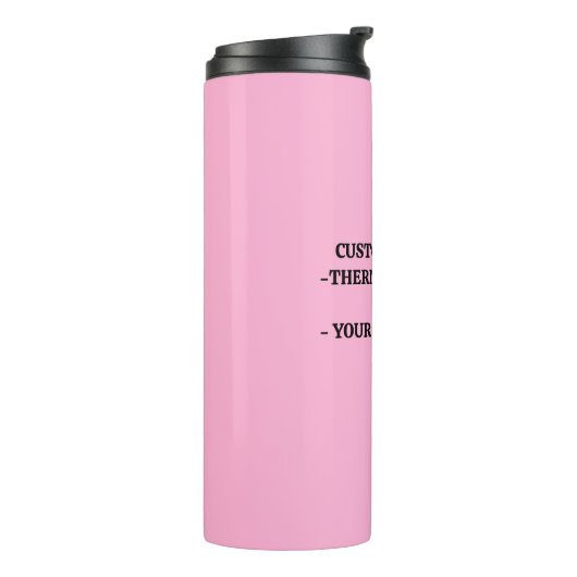 Monogram Logo Tumbler - Aangepaste thermische Mok (Gedraaid links)