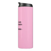 Monogram Logo Tumbler - Aangepaste thermische Mok (Geroteerd rechts)