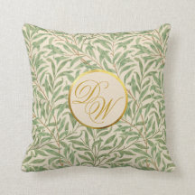 Monogram Loofwerk Morris Groene Bladeren Nepgoud
