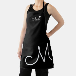 Monogram Love Black en White Schort
