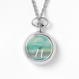 Monogram   Lowland Beach I Horloge