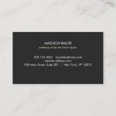 Monogram Loyalty 10 Punch Gold en Black Stripe (Achterkant)