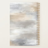 Monogram Luxe Aesthetic Metallic Planner (Achterkant)