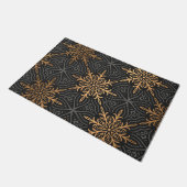 Monogram Luxury Gold mandala Pattern Deurmat (Schuin)